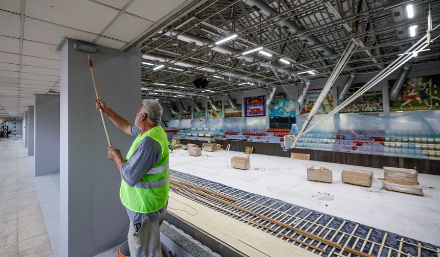 Celal Atik Spor Salonu FIBA standartlarına kavuşuyor