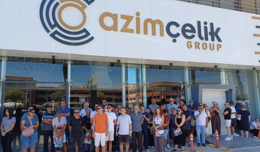 Azim Çelik Group mağdurları Gaziemir'de toplandı