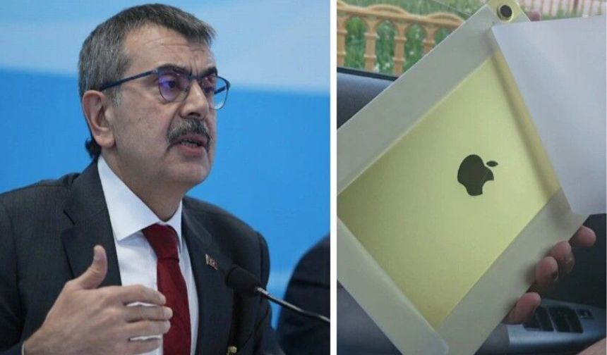 Yusuf Tekin'in gazetecilere verdiği iPad hediyesi gündem oldu
