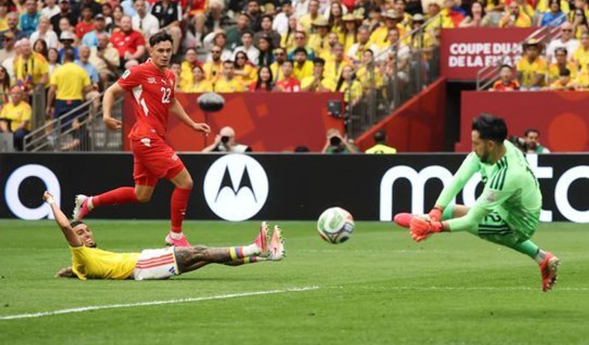 İsviçre penaltılarla çeyrek finalde! Kolombiya'ya geçit vermedi