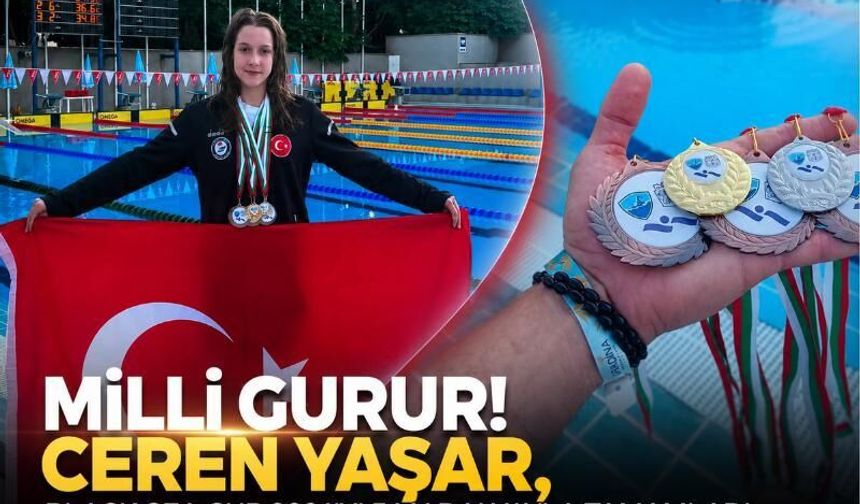 Ceren Yaşar Black Sea Cup 2026'yı 5 madalyayla tamamladı