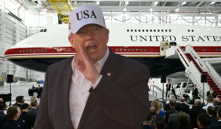 Trump yeni uçağı ve 1000 kişilik heyetiyle Ankara’ya gelecek