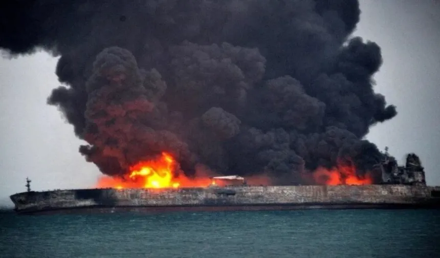 Hürmüz Boğazı'nda tanker patlaması iddiası: Mayına çarptığı öne sürüldü