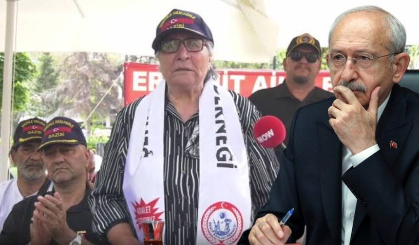 Ankara'da gazilerden Kılıçdaroğlu'na sert tepki; O kim ya !