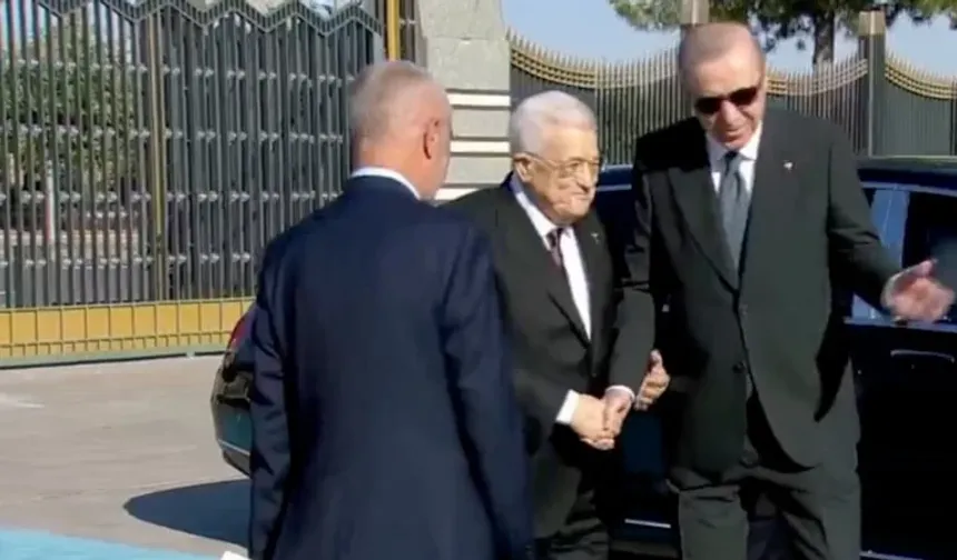 Filistin Devlet Başkanı Abbas Ankara’da