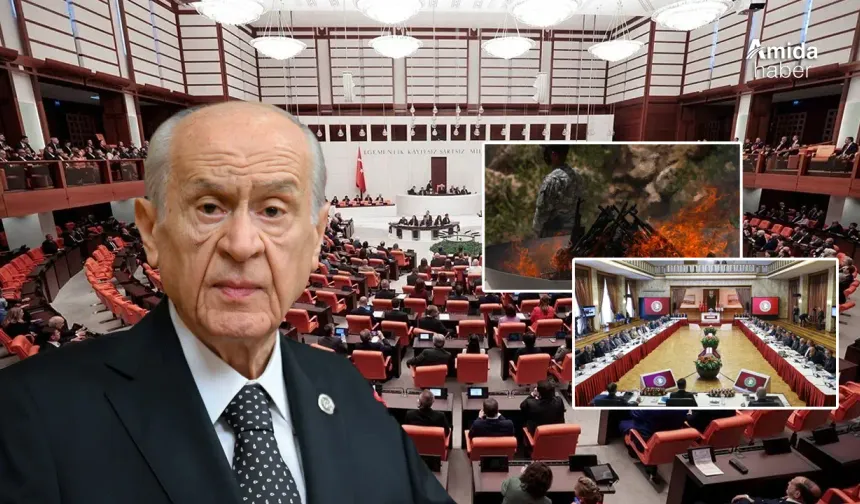Çerçeve yasaya ilk imza Bahçeli'den