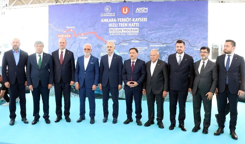 Yerköy-Kayseri YHT ile 7 saatlik yol 1 saat 45 dakika olacak