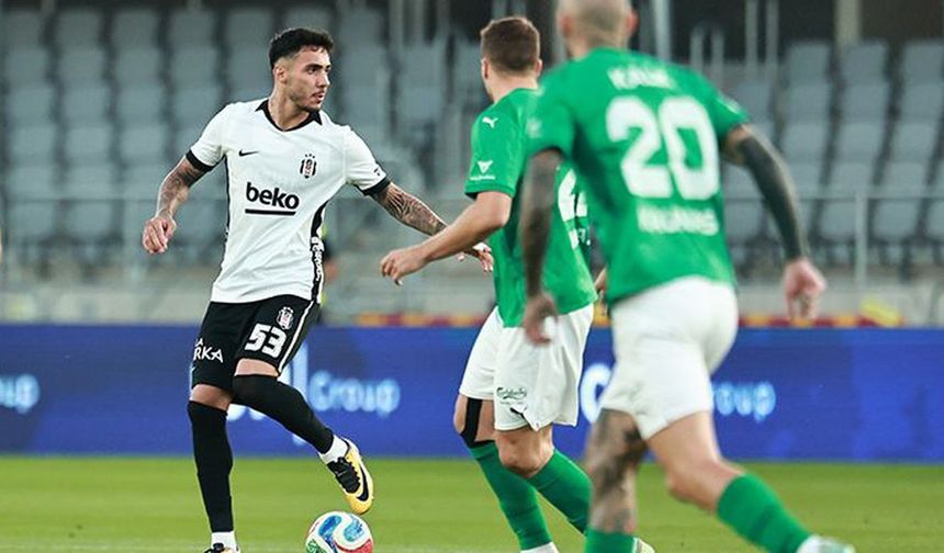 Beşiktaş Avrupa Ligi'nde! Kauno Zalgiris'e 1-0 yenildi, turu geçti