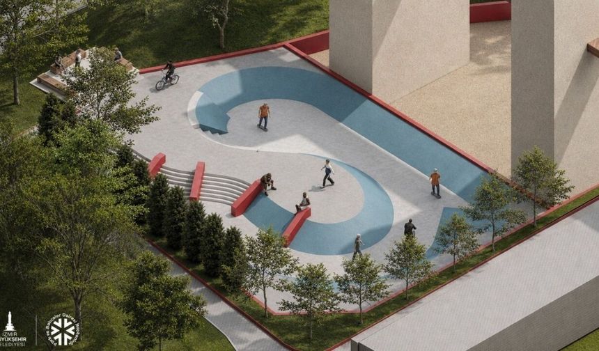 Yedigöller Parkı’na kaykay parkı geliyor! Çalışmalar başladı