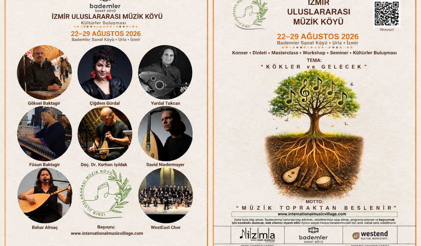 İzmir Uluslararası Müzik Köyü Urla’da kuruluyor