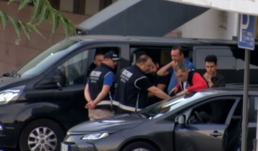 Beşikçioğlu'nun cezaevine sevk görüntüleri ortaya çıktı
