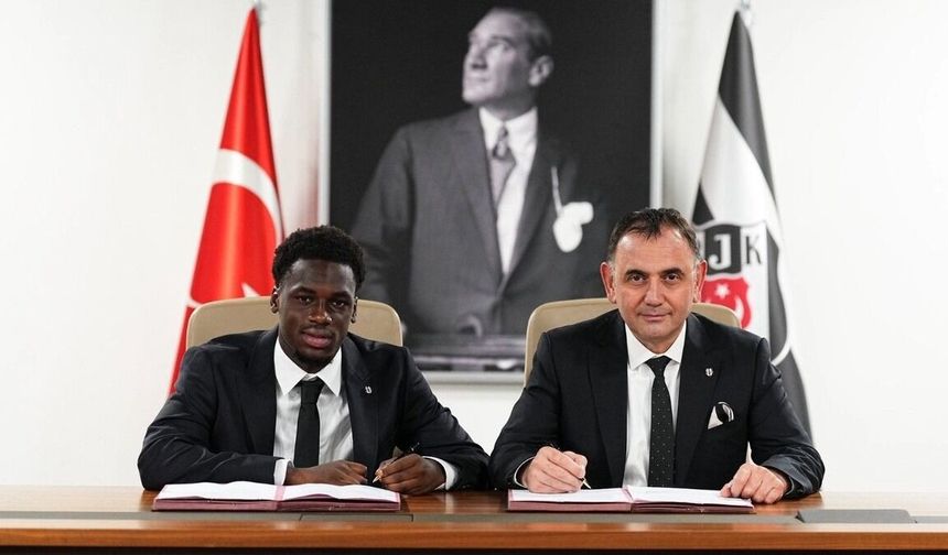 Ernest Poku, Beşiktaş'a imzayı attı! Resmi açıklama