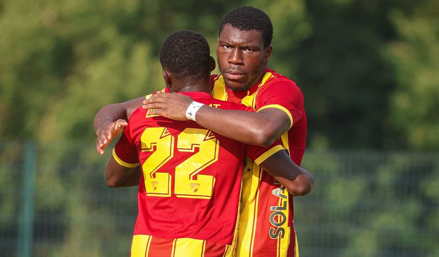 Göztepe'nin yeni golcüsü ilk sınavını başarıyla geçti!