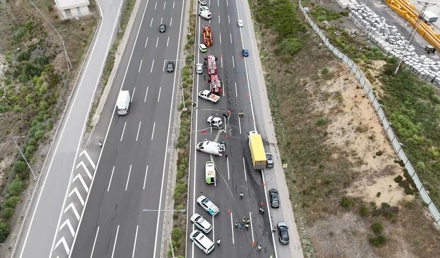 Kuzey Marmara Otoyolu’nda feci kaza: 3 ölü, 5 yaralı