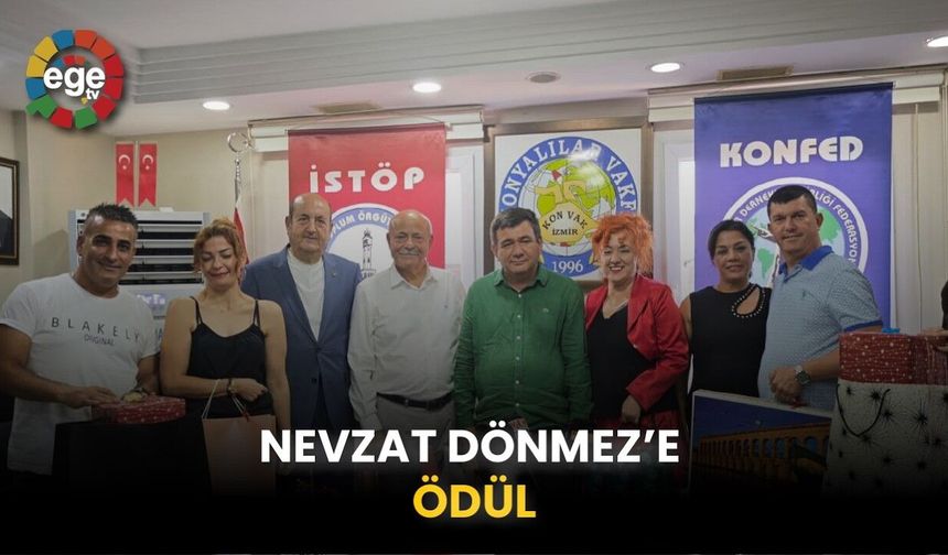 Haber Ekspres Yazarı Nevzat Dönmez'e "En Başarılı Köşe Yazarı ve Yorumcu" ödülü