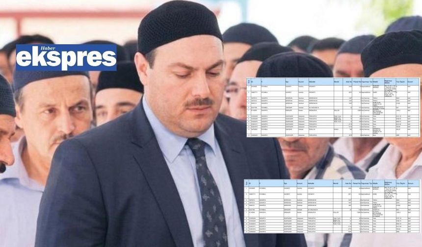 Alihan Kuriş ve ailesinin 191 taşınmazı ortaya çıktı