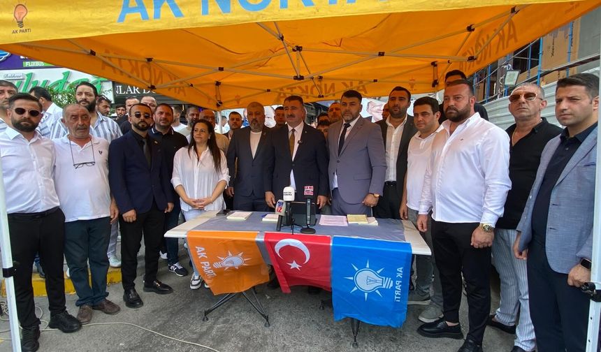 Konak'ta AK Parti'ye toplu katılım