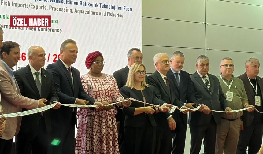 12. Su Ürünleri Fuarı Future Fish Eurasia İzmir'de açıldı,  165 firma ve marka katıldı
