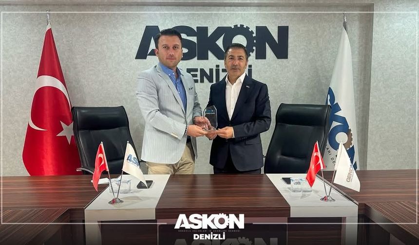 Başkan Uğur Erdoğan askonda ağırladı