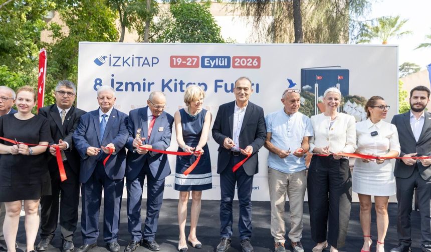 İZKİTAP 8. İzmir Kitap Fuarı Kültürpark’ta açıldı