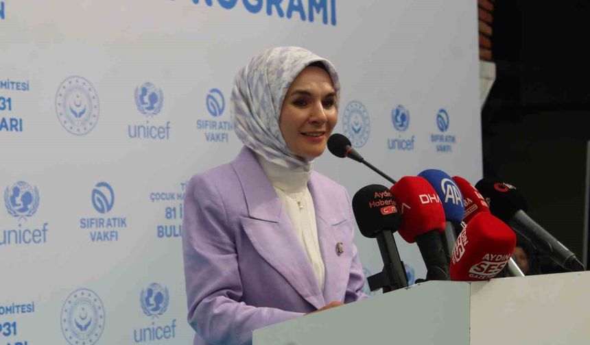 Aile ve Sosyal Hizmetler Bakanı Göktaş: "İklim değişikliğinin yükünü en fazla çocuklarımız taşıyor"