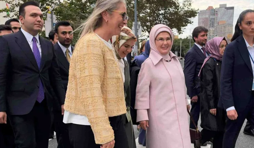 Emine Erdoğan ve Çankırı BM’de çocuk güvenliğini konuştu
