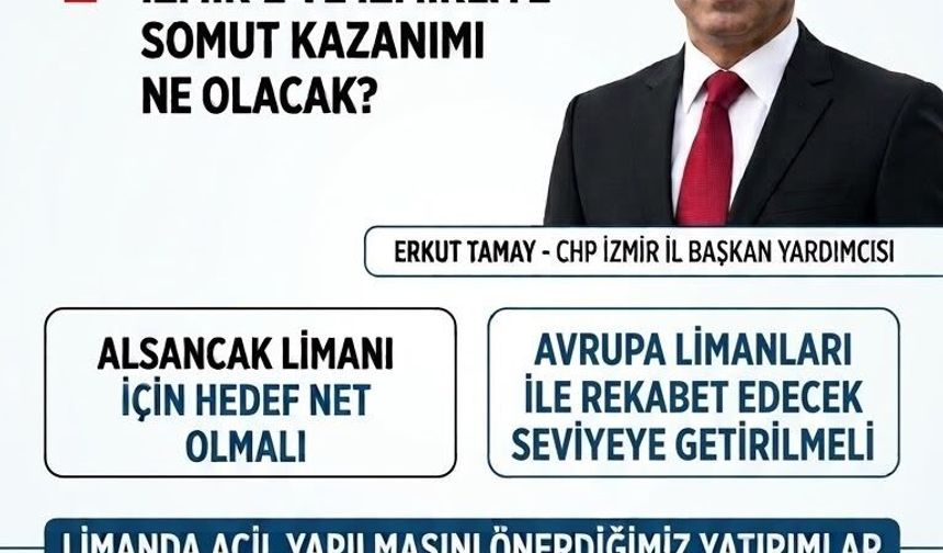 CHP’li Erkut Tamay: İzmir Limanı’nın işletme devrini gündeme taşıdı