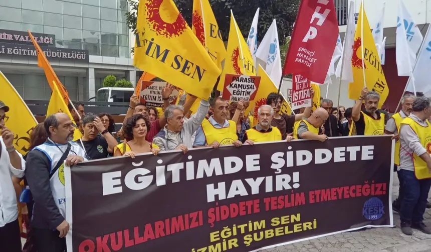 Eğitim Sen’den İzmir’de okul şiddetine karşı çağrı
