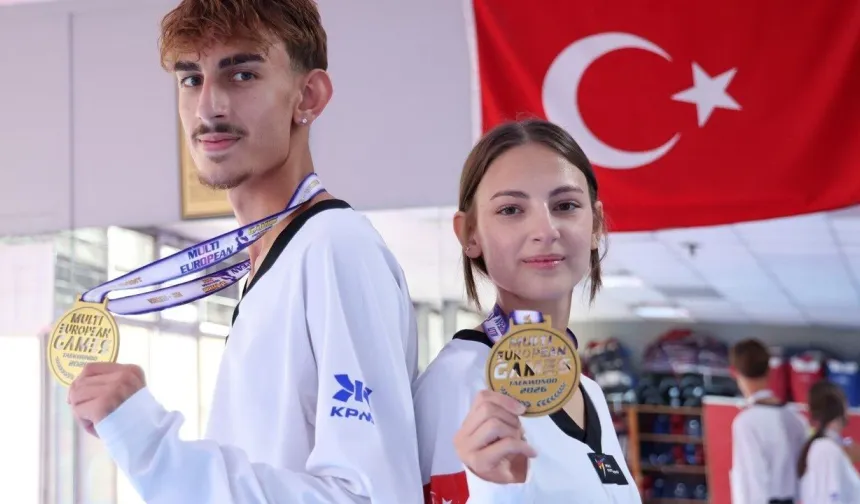İzmirli kardeşler Sırbistan’dan altınla döndü