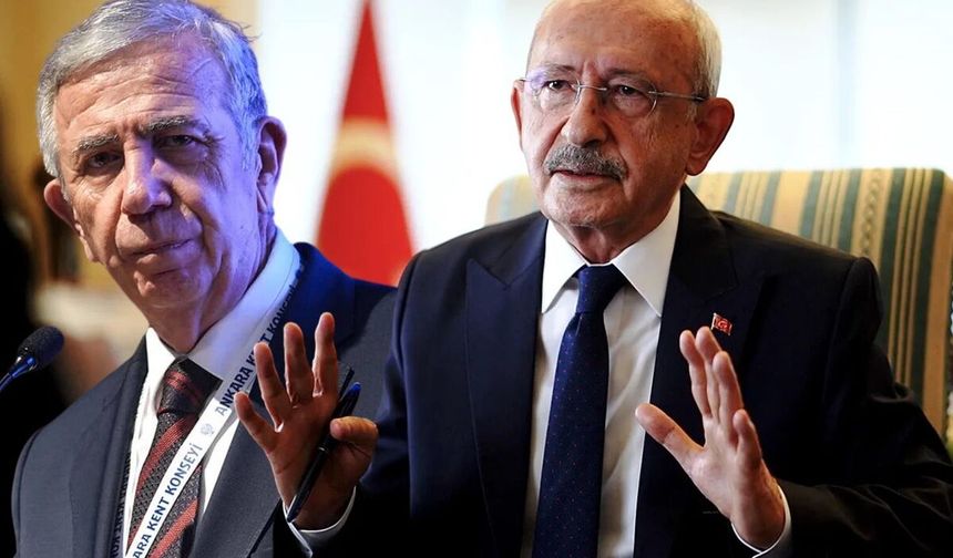 Kılıçdaroğlu'ndan Mansur Yavaş'a yeni açıklama