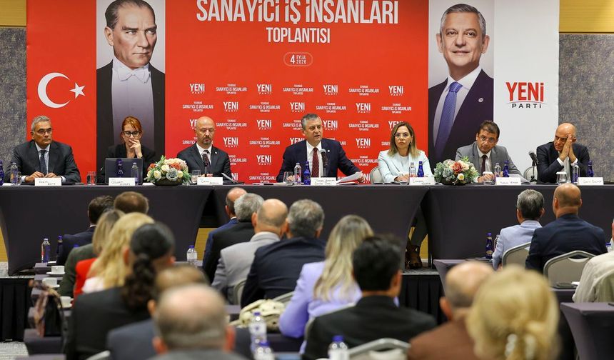 Özgür Özel, Tekirdağlı iş insanlarıyla buluşup ekonomiyi değerlendirdi