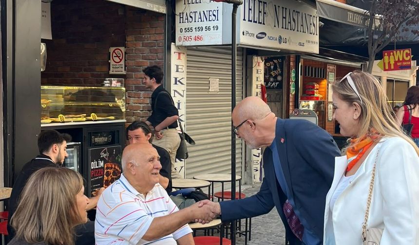 Adnan Alabay Karşıyaka’da esnaf ve vatandaşlarla buluşuyor