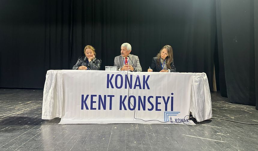 Konak Kent Konseyi Muhtar Meclisi Olağan Seçimli Genel Kurulu Gerçekleşti