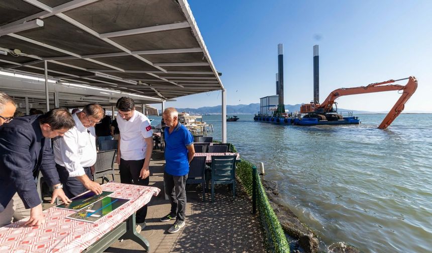 1,5 milyon ton dip çamuru çıkarıldı, rota kuzeye çevrildi