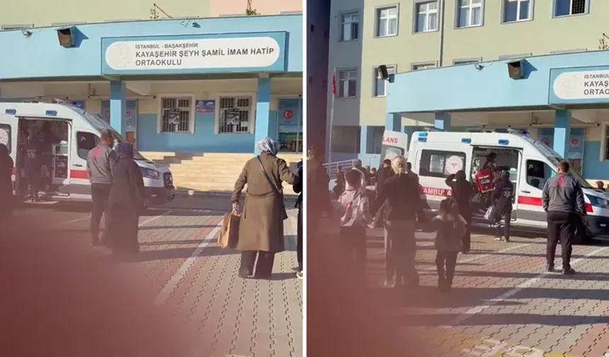 Başakşehir’de ortaokulda bıçaklı olay: 5 öğrenci yaralandı