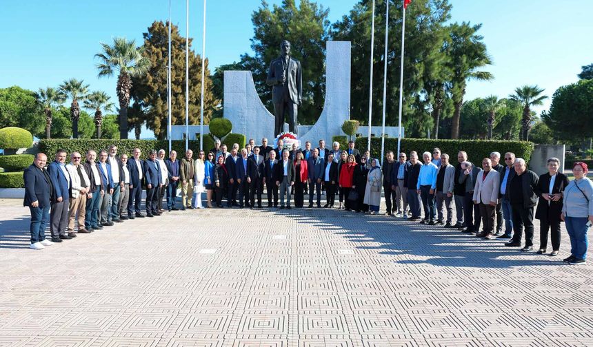 ALİAĞA VE ŞALPAZARI MUHTARLARI BİR ARAYA GELDİ
