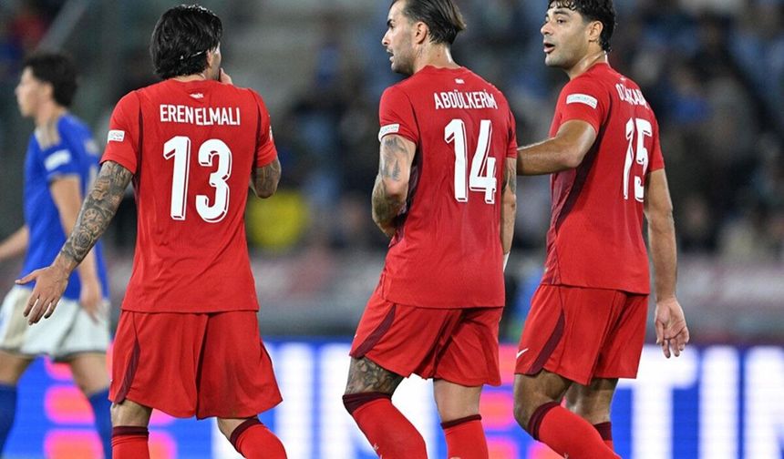 A Milli Takım İtalya’ya 3-1 yenildi