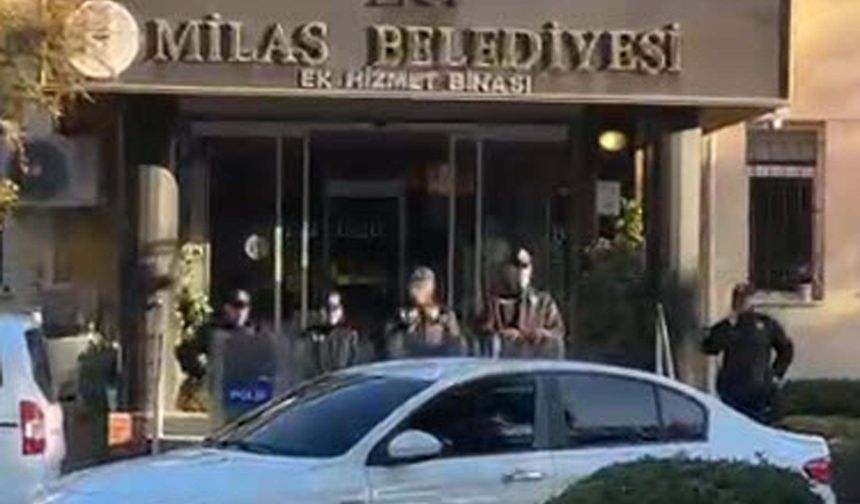 Milas Belediyesi'ne yönelik soruşturmada gözaltı sayısı 35'e çıktı!