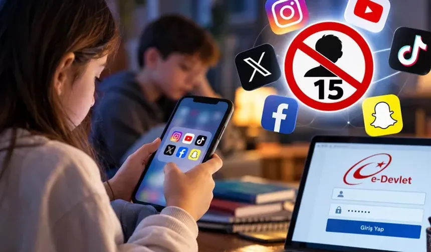 15 yaş altına sosyal medya yasağı yarın başlıyor