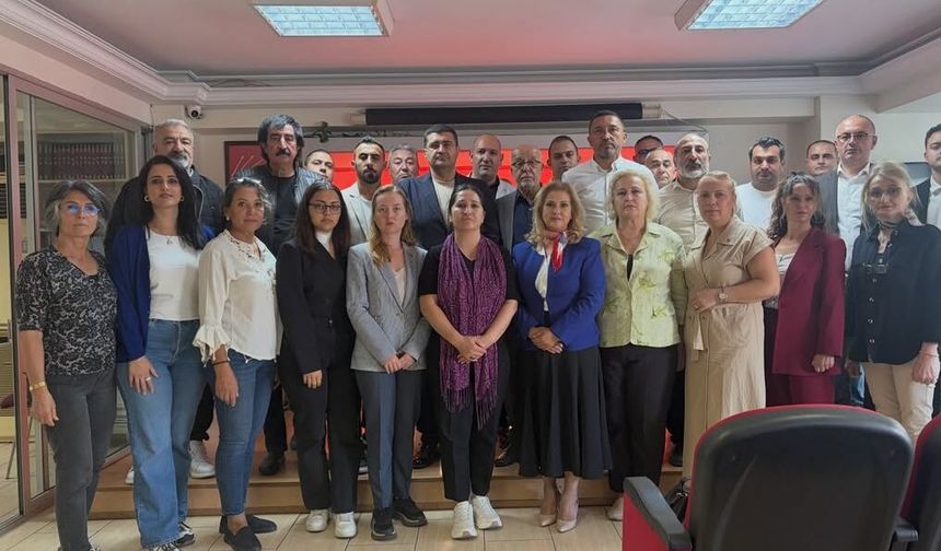 CHP Karşıyaka’dan Çiğli’ye dayanışma ziyareti
