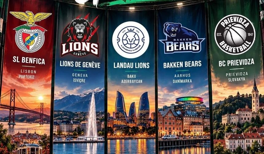 Yukatel Denizli Basket’in Avrupa maçları World Turk’te
