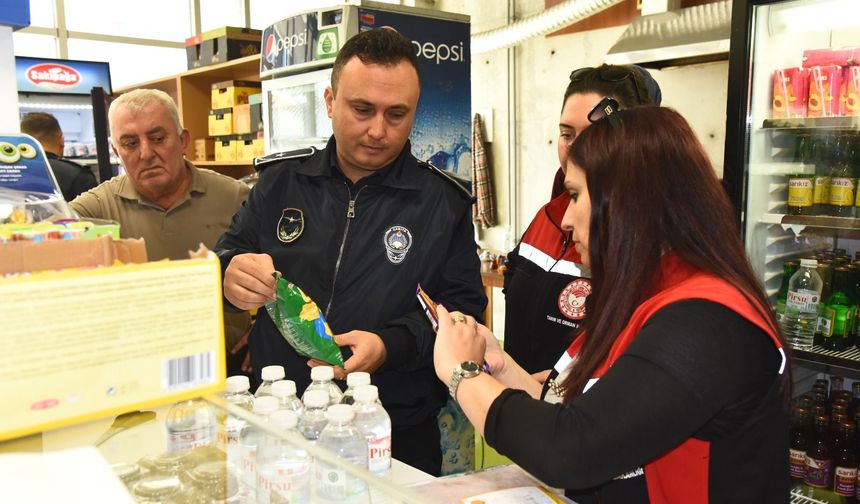 Menemen'de okul kantinlerine sıkı denetim