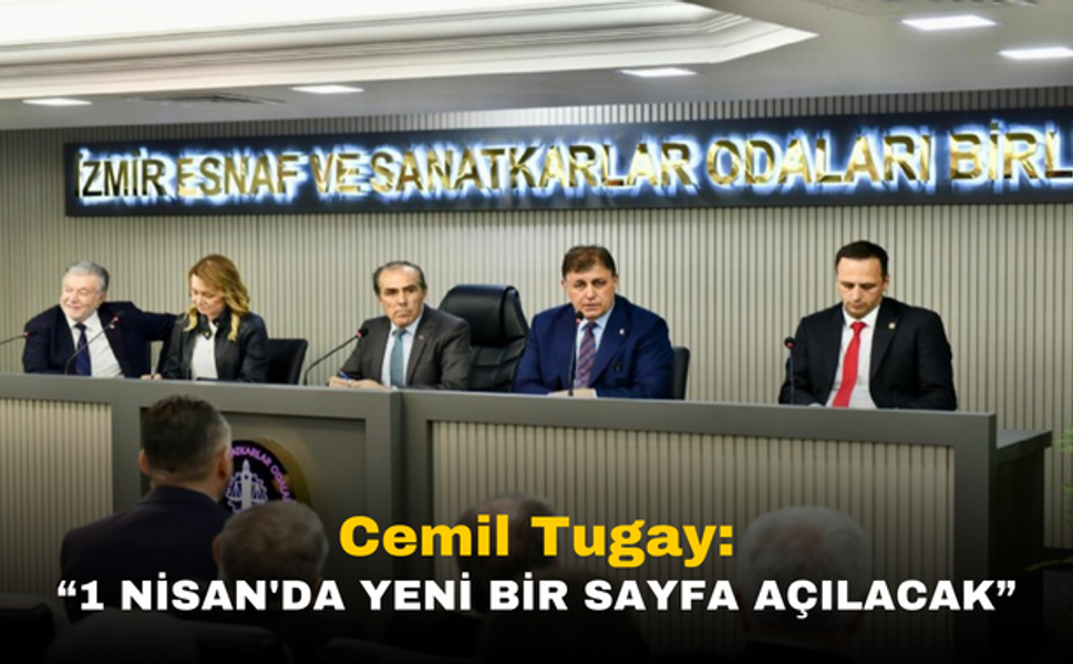 Cemil Tugay, İzmir'in Su Sorunu İçin Çözüm Formülünü Açıkladı