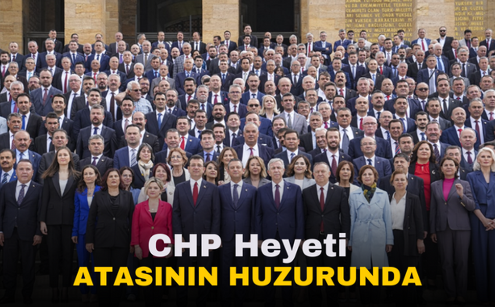 CHP Heyeti Anıtkabir'de Atasının Huzuruna Çıktı