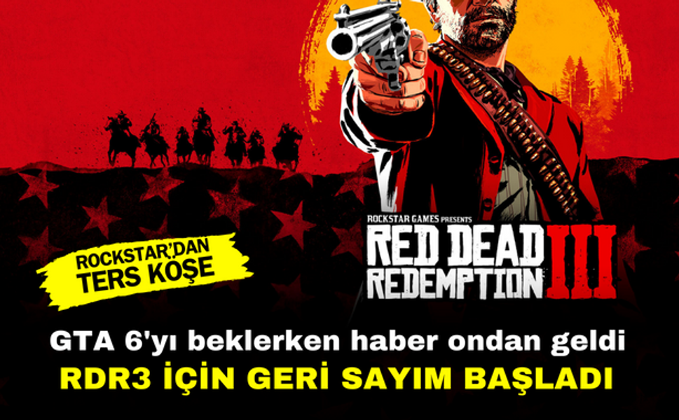 Herkes GTA 6'yı beklerken müjdeli haber Red Dead Redemption 3'ten geldi!