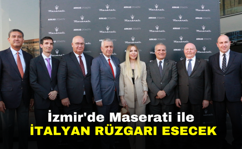 İzmir'de Maserati ile İtalyan rüzgarı esecek