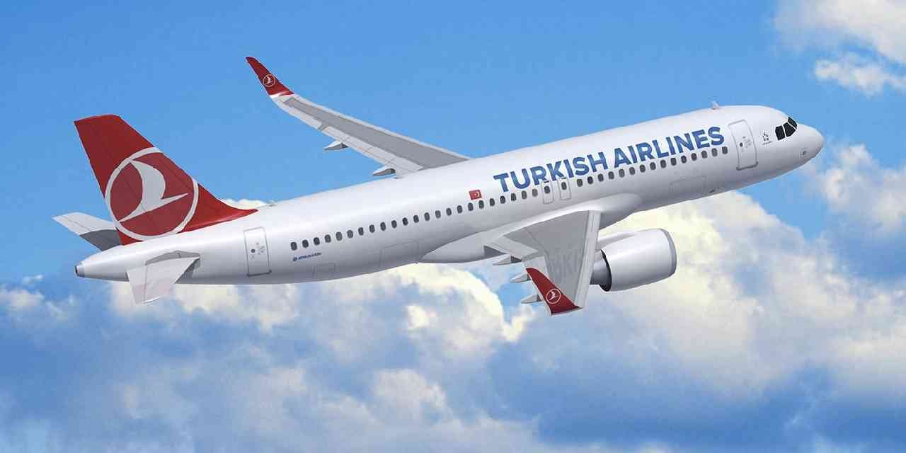 türk hava yolları uçağı