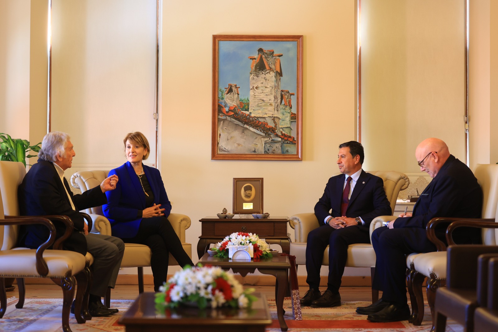 Birleşik Krallık Ankara Büyükelçisi’nden Başkan Aras’a Ziyaret (4)