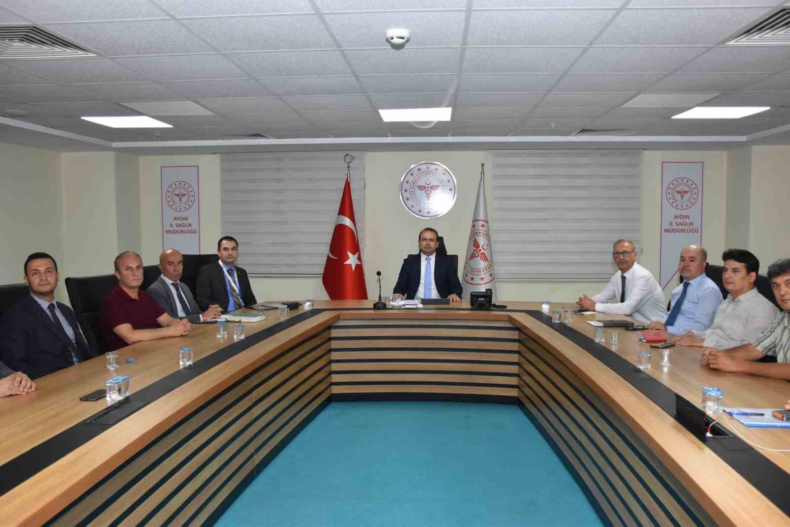 Aydın'da Kamu Hastaneleri, Hizmet Değerlendirme Toplantısı Yaptı