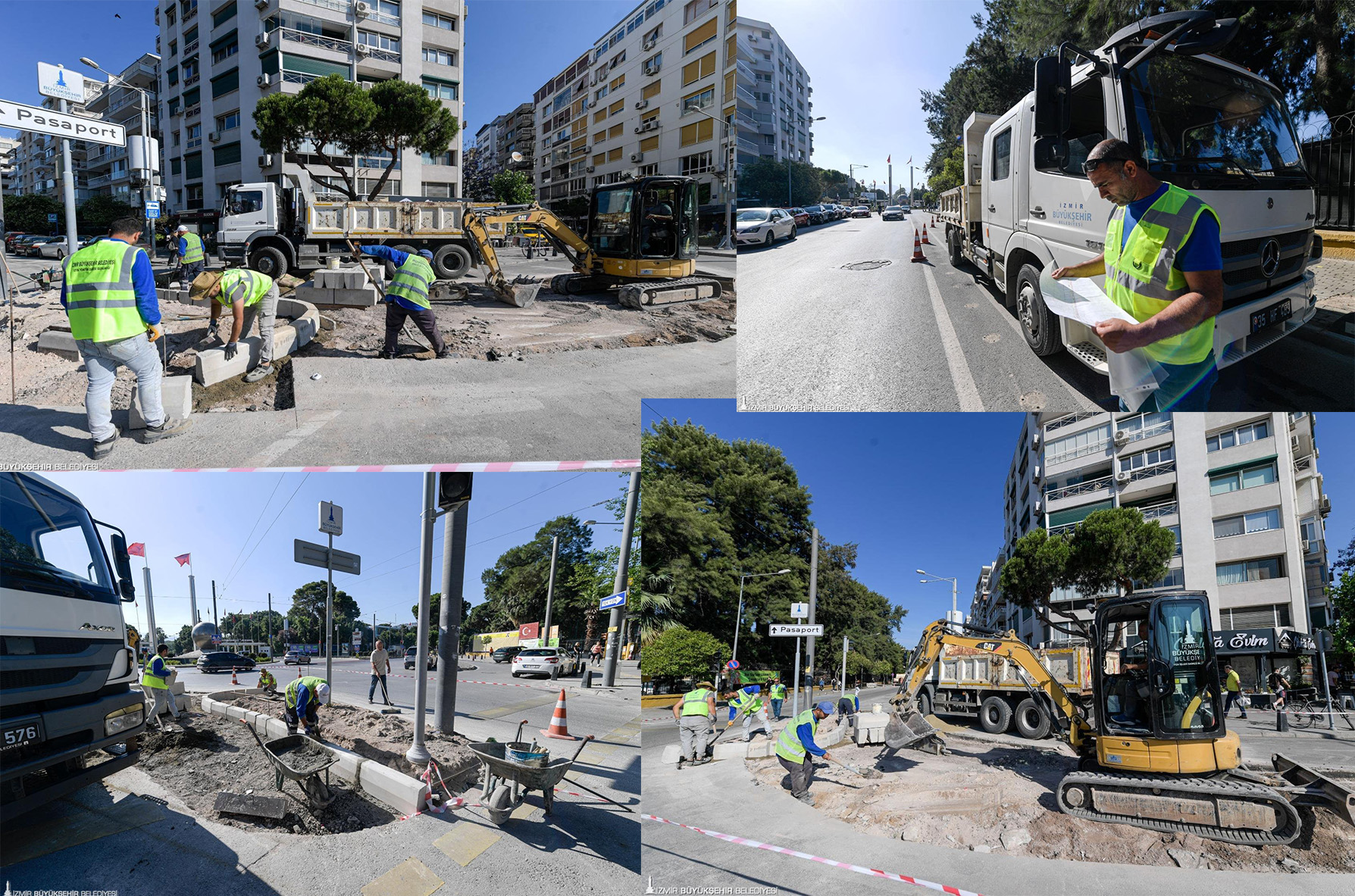 İzmir Belediyesi Yol Çalışmaları